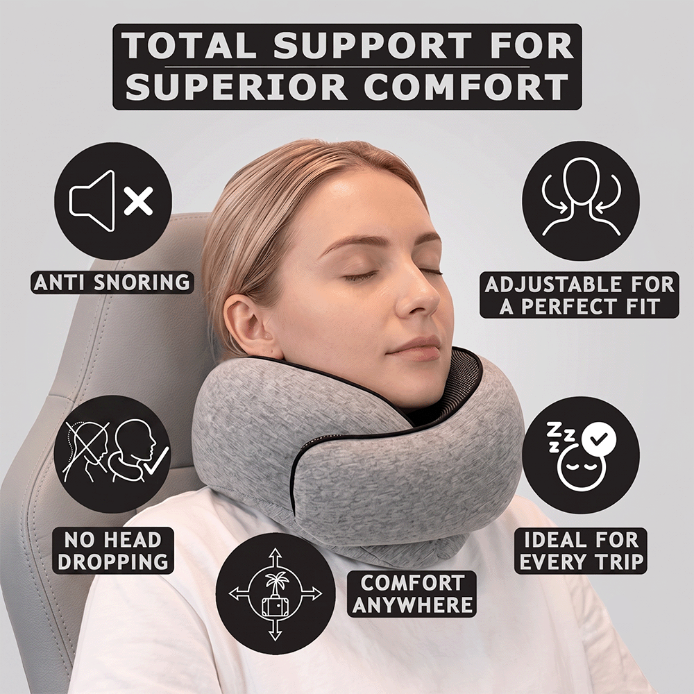 Premium Avemos™ Travel Neck Pillow — view 2